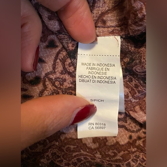 NWOT LUCKY BRAND top - Picture 5 of 6